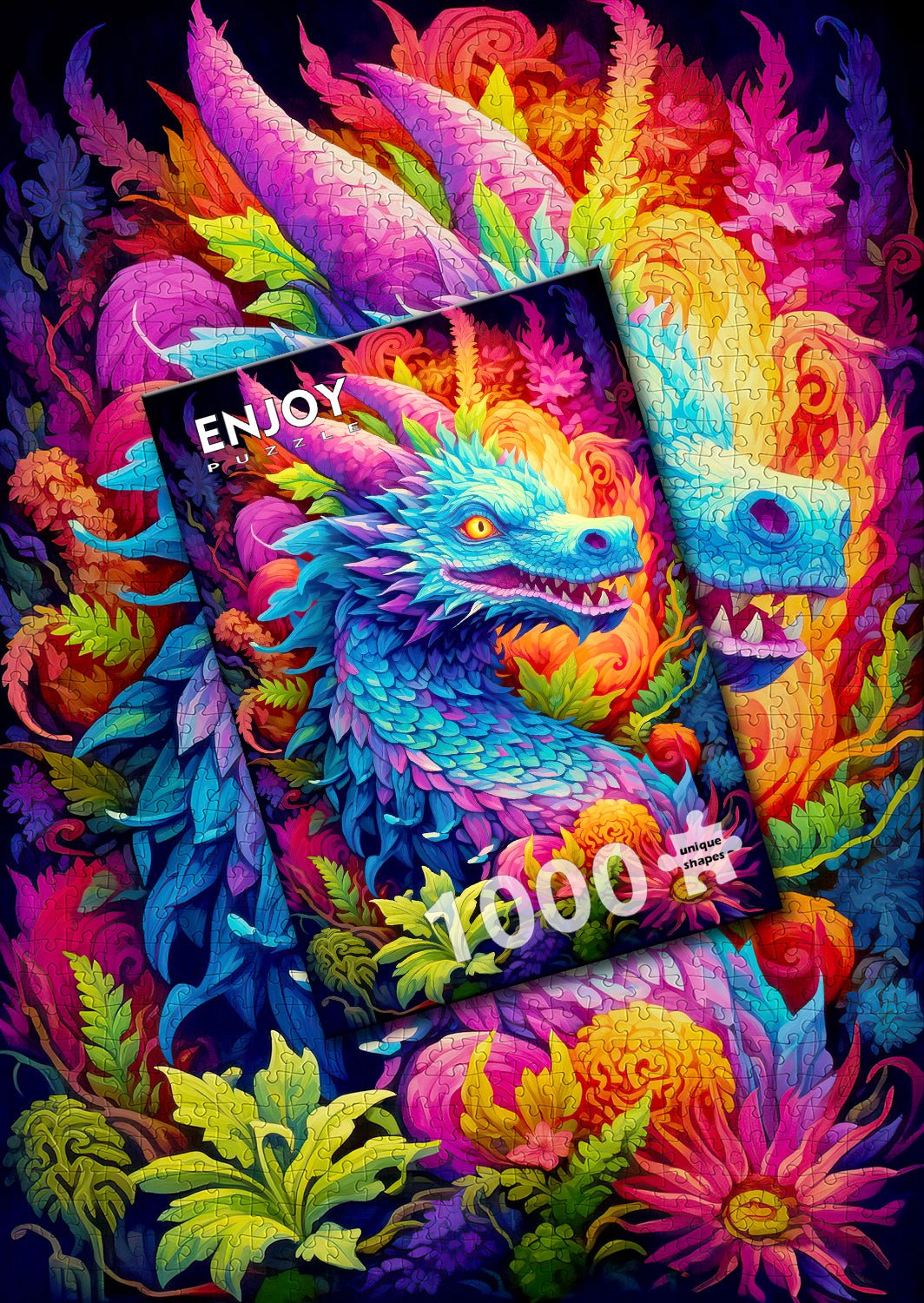 Mennyei sárkány Enjoy 1000 darabos kirakó puzzle (EN - 2281) - puzzlegarden