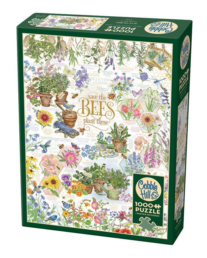 Mentsük meg a méheket Cobble Hill 1000 darabos kirakó puzzle (CH - 40136) - puzzlegarden
