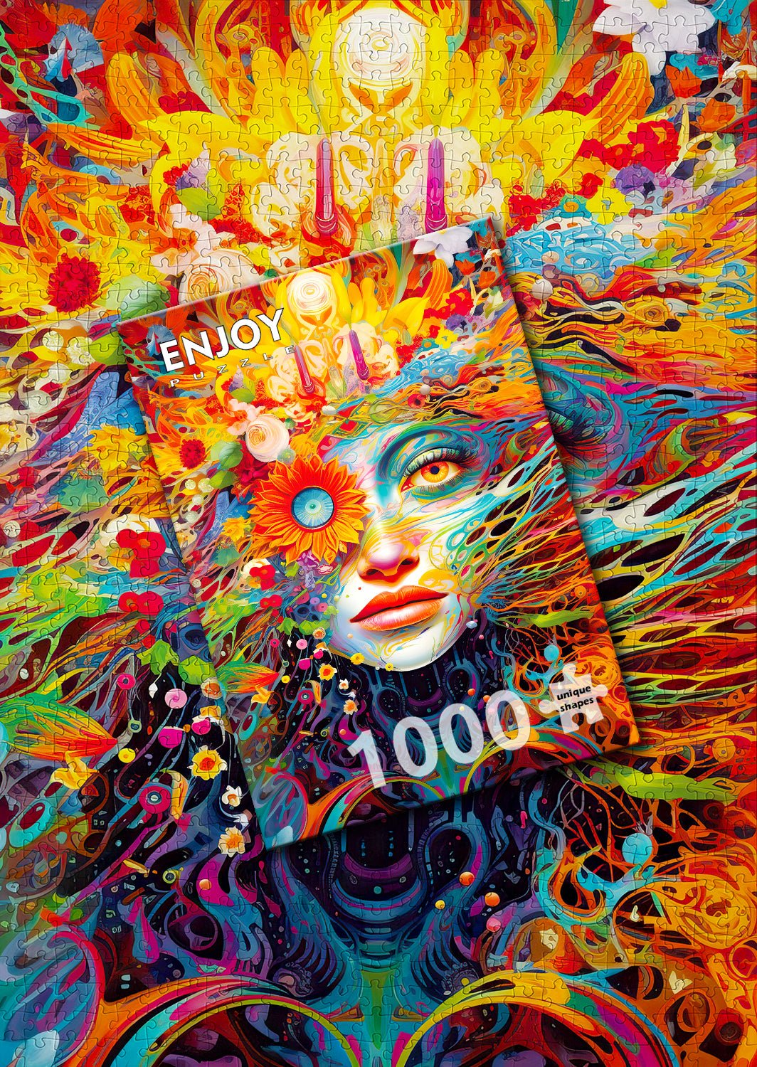 Merész múzsa Enjoy 1000 darabos kirakó puzzle (EN - 2279 5949194022793) - puzzlegarden