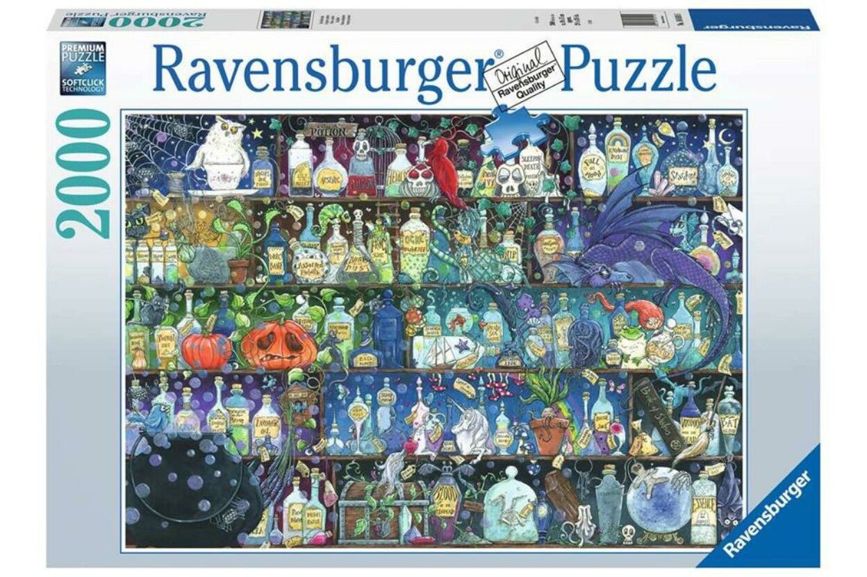 Mérgek és bájitalok Ravensburger 2000 darabos kirakó puzzle (RA - 16010) - puzzlegarden