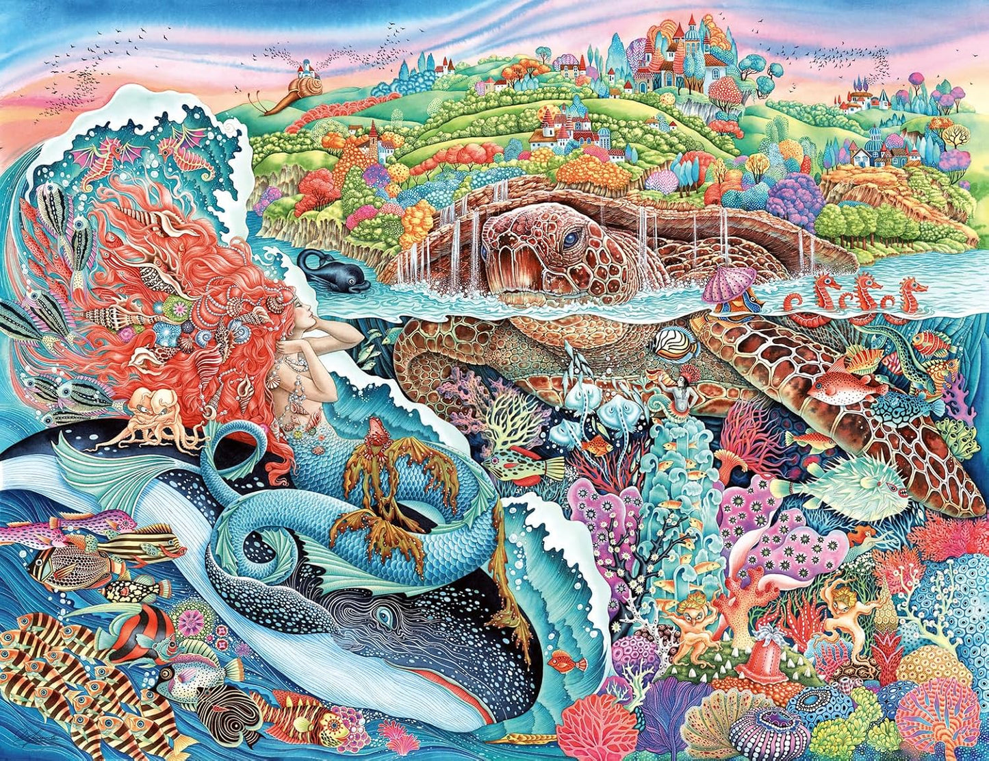 Mese a tengerről Ravensburger 2000 darabos kirakó puzzle (RA - 12001484) - puzzlegarden