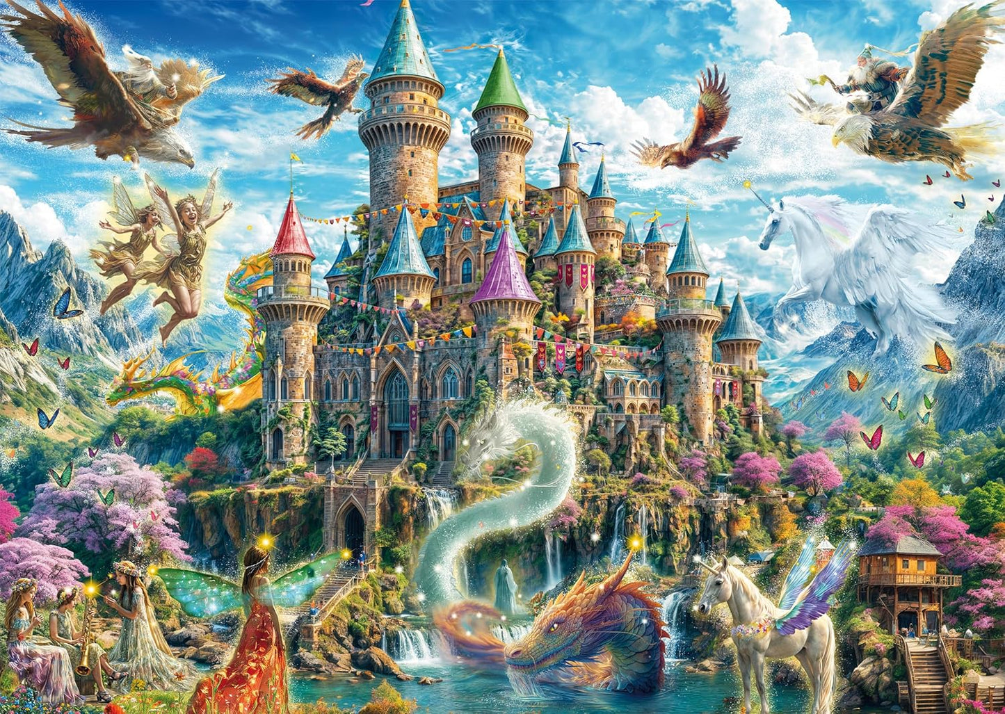Mesebeli kastély a képzelet földjén Schmidt Spiele 1000 darabos kirakó puzzle (SCH - 59791 4001504597917) - puzzlegarden