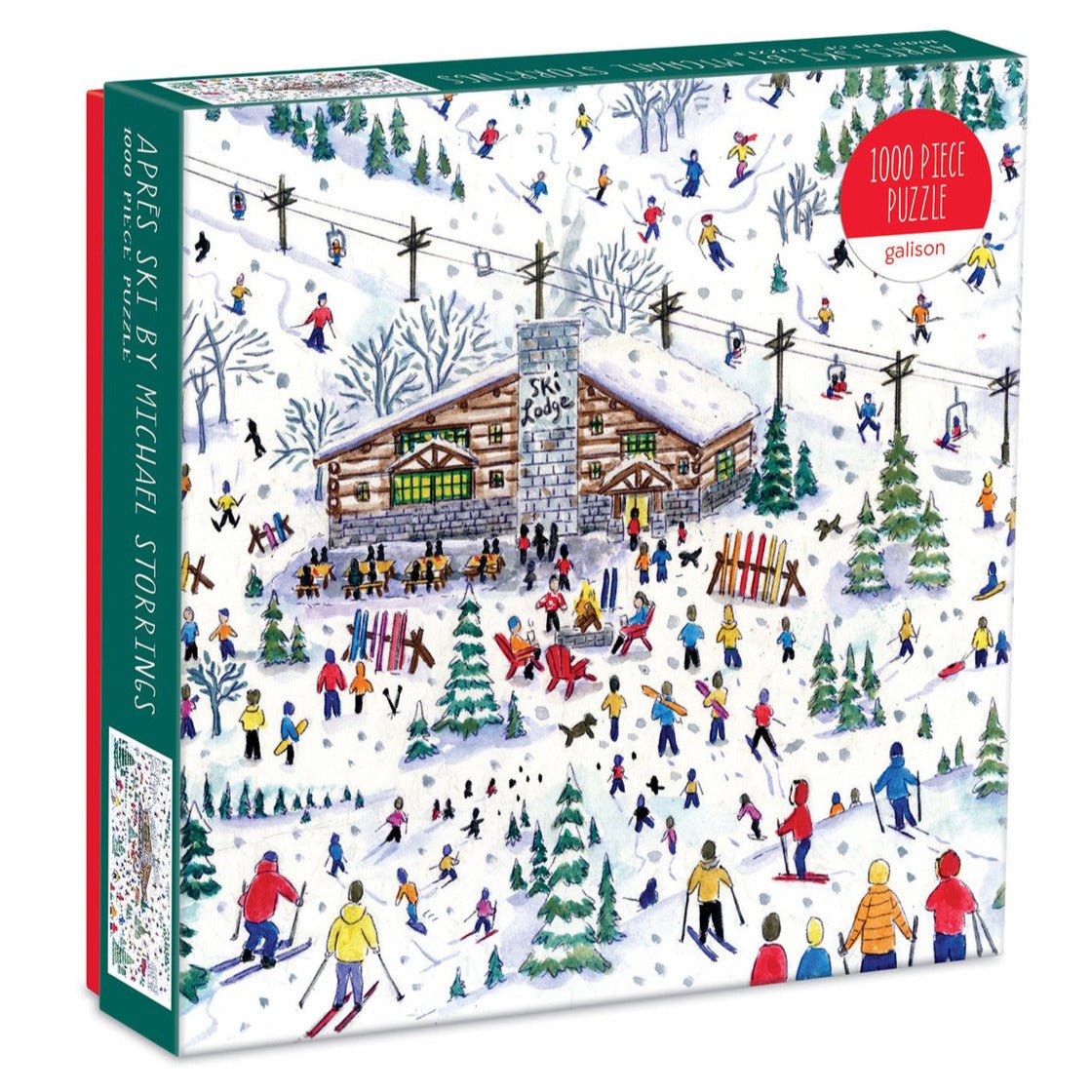 Apres Ski Galison 1000 darabos kirakó puzzle (GA - M021822G) - puzzlegarden