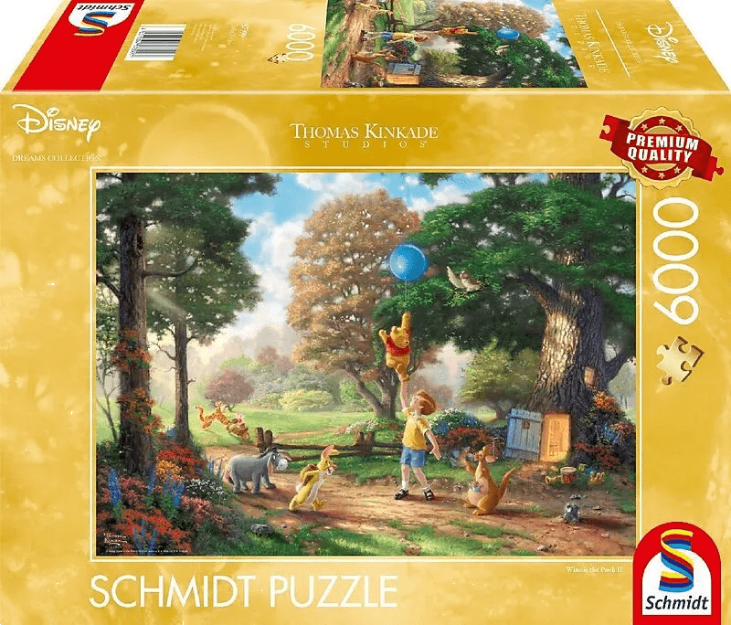 Micimackó II. - sérült doboz Schmidt Spiele 6000 darabos kirakó puzzle (SCH - 57399) - puzzlegarden
