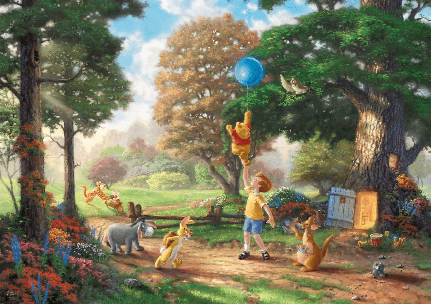 Micimackó II. - sérült doboz Schmidt Spiele 6000 darabos kirakó puzzle (SCH - 57399) - puzzlegarden