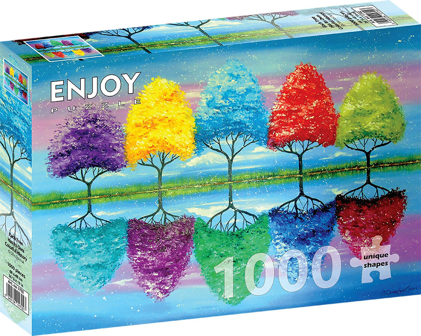 Minden Fának Megvan a Maga Története Enjoy 1000 darabos kirakó puzzle (EN - 1702) - puzzlegarden