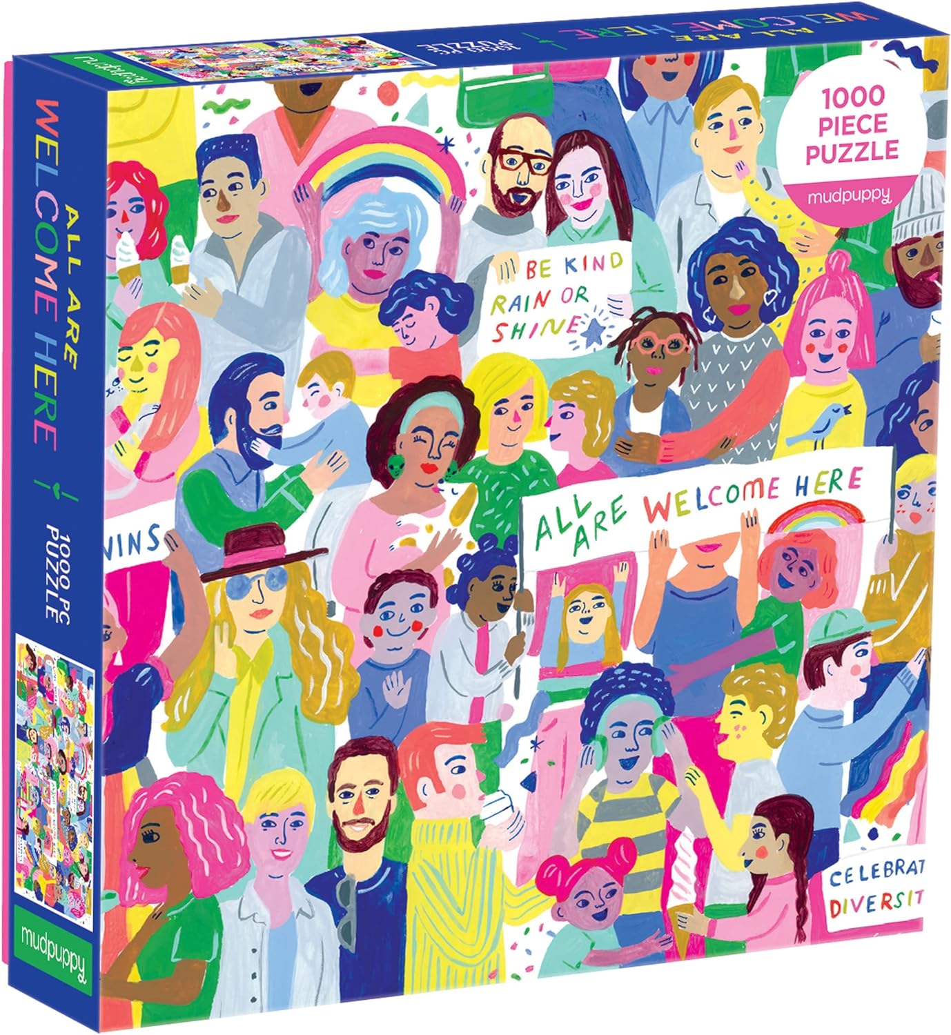 Mindenki legyen üdvözölve Mudpuppy 1000 darabos kirakó puzzle (GA - M052520F1) - puzzlegarden