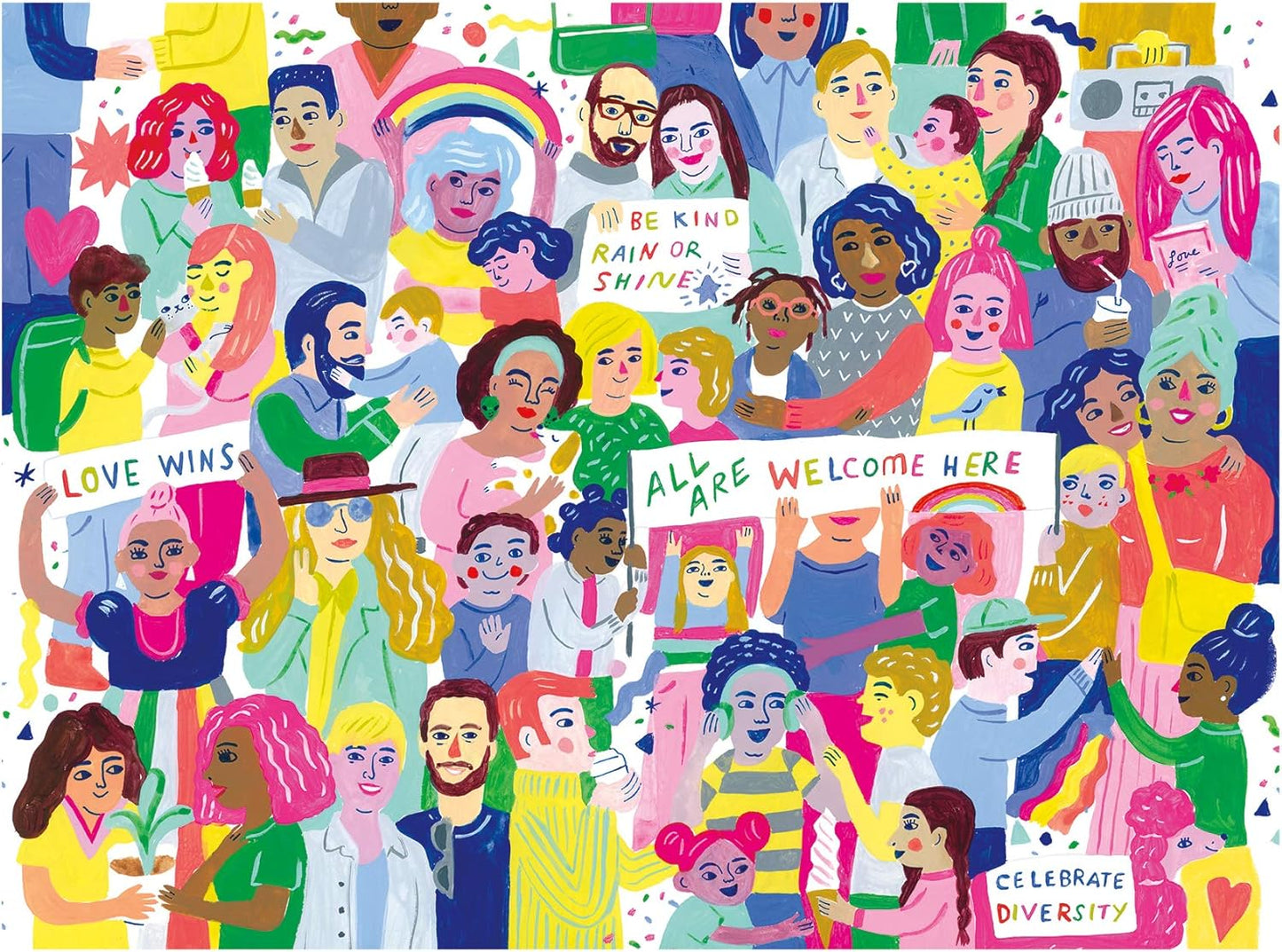 Mindenki legyen üdvözölve Mudpuppy 1000 darabos kirakó puzzle (GA - M052520F1) - puzzlegarden