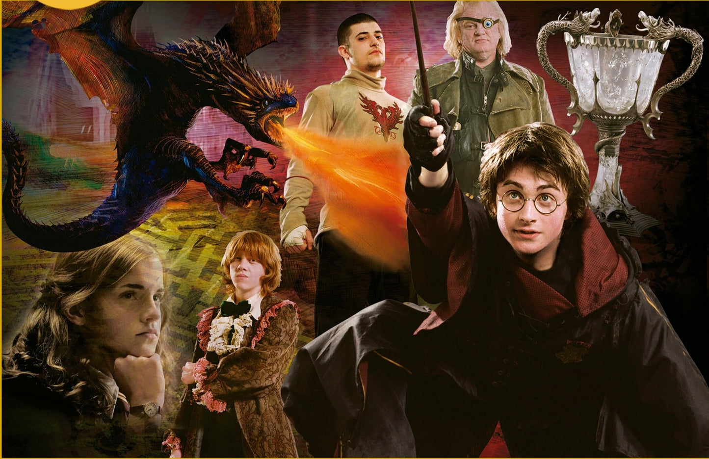 MiNi Puzzle - Harry Potter és a Trimágus Tusa Educa 1000 darabos kirakó puzzle (ED - 19491) - puzzlegarden