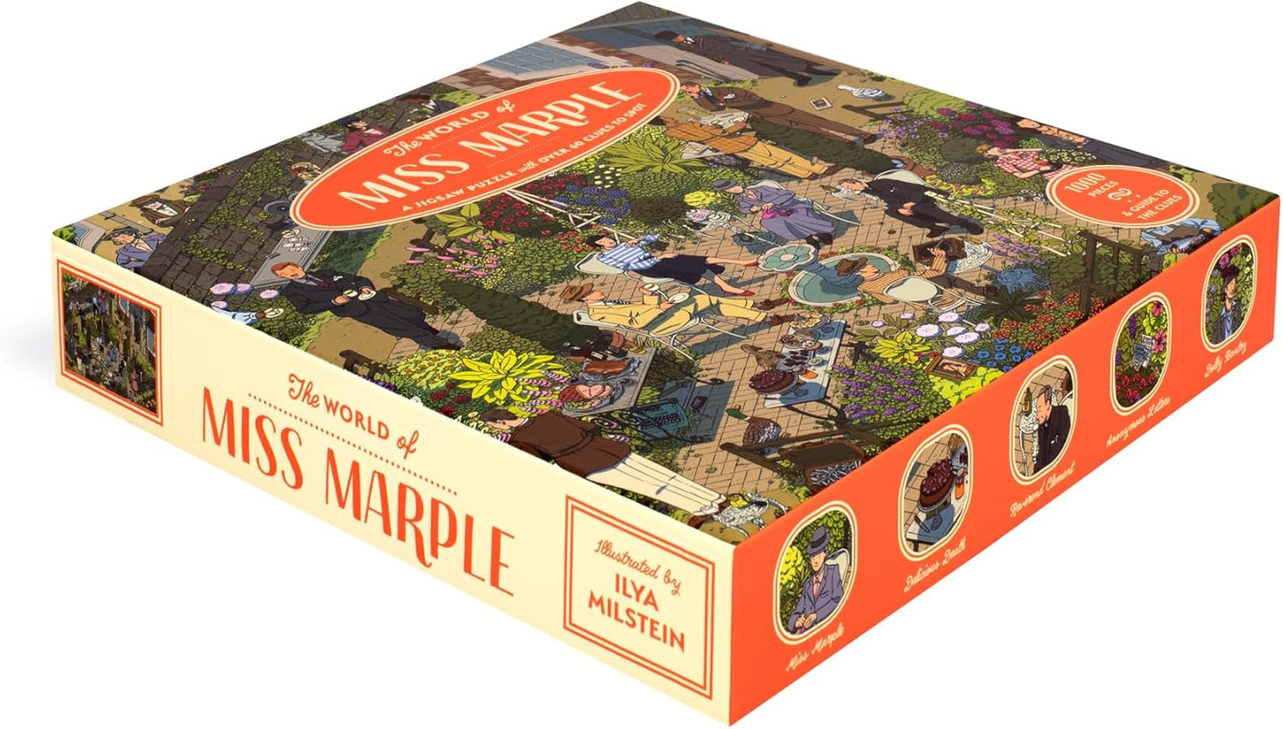 Miss Marple világa Laurence King 1000 darabos kirakó puzzle (LK - 9781399608657 9781399608657) - puzzlegarden