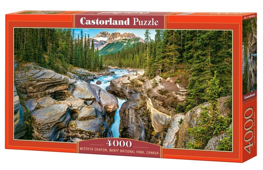 Mistaya Canyon, Banff Nemzeti Park, Kanada Castorland 4000 darabos kirakó puzzle (C - 400348) - puzzlegarden