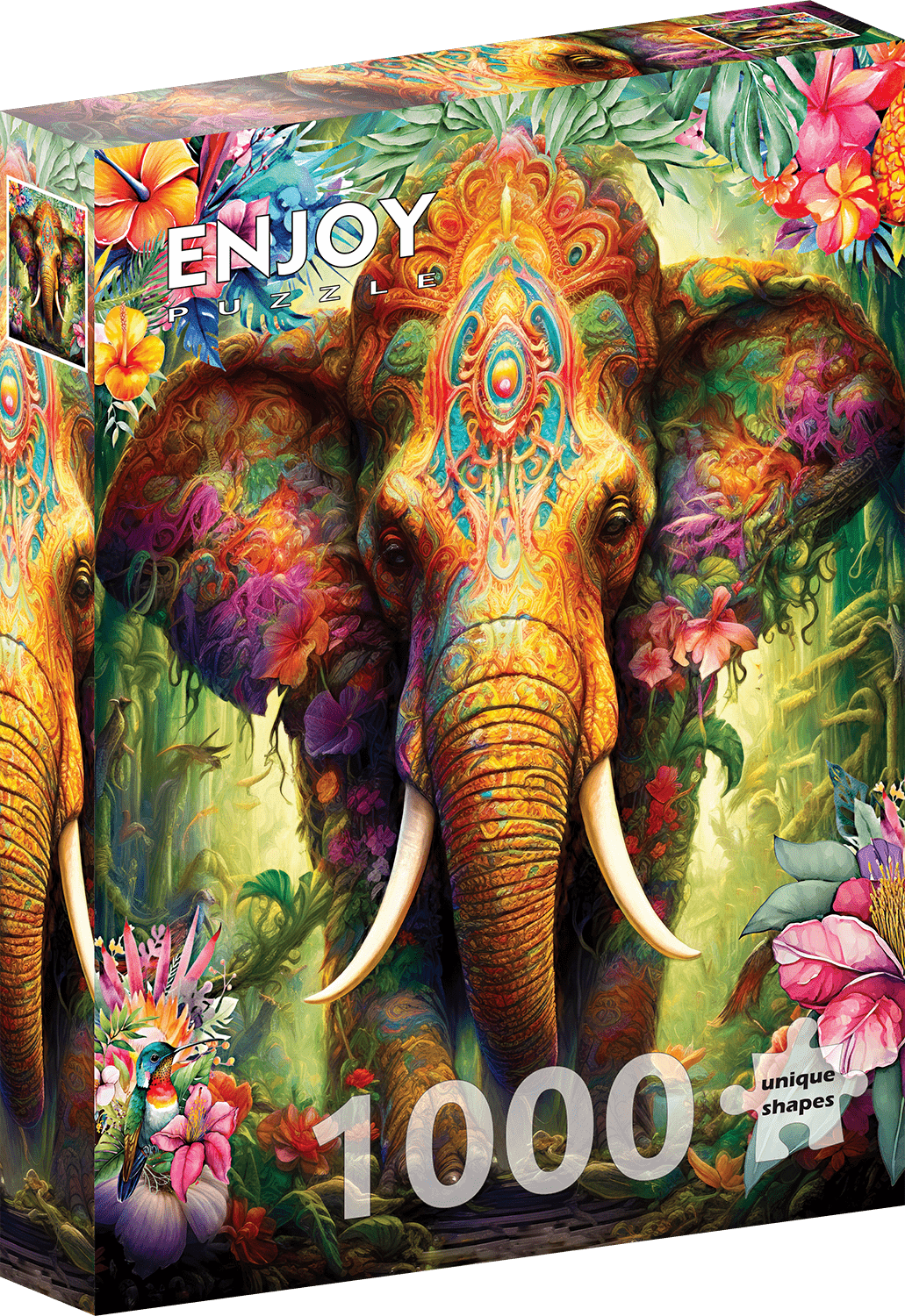 Misztikus Elefánt Enjoy 1000 darabos kirakó puzzle (EN - 2175) - puzzlegarden
