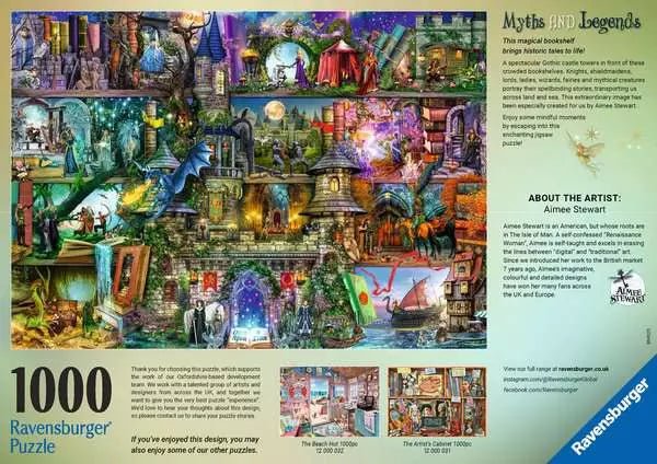 Mítoszok és legendák Ravensburger 1000 darabos kirakó puzzle (RA - 12000089) - puzzlegarden
