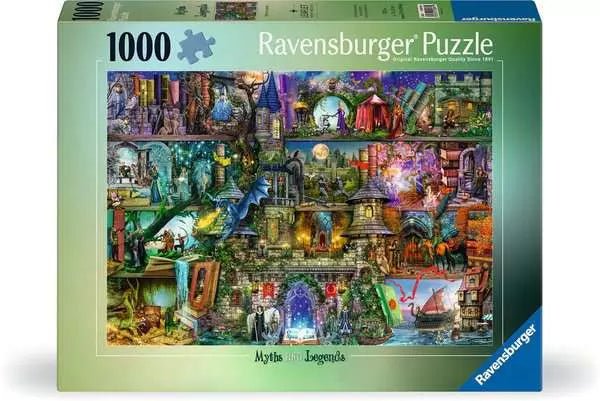 Mítoszok és legendák Ravensburger 1000 darabos kirakó puzzle (RA - 12000089) - puzzlegarden