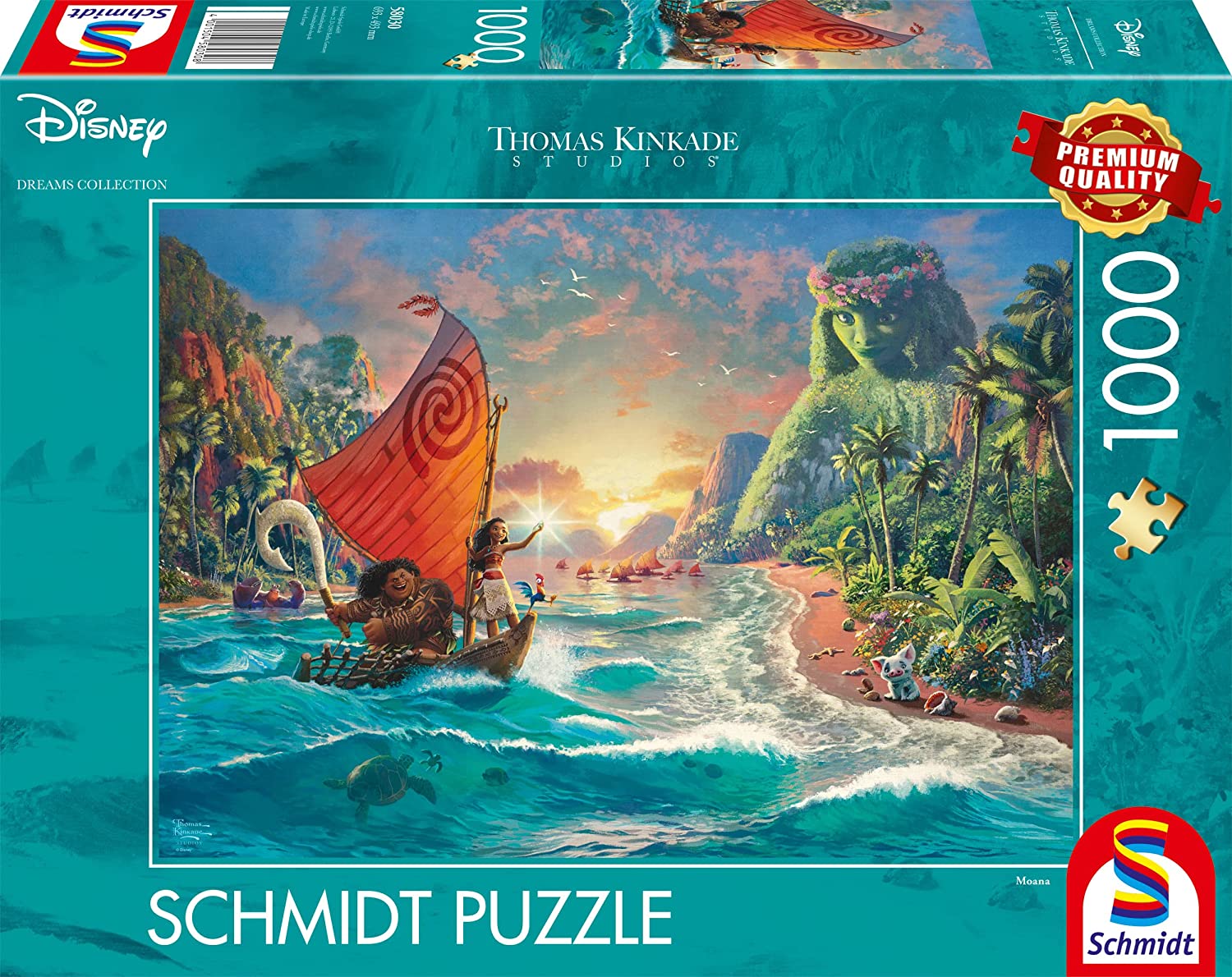 Moana Schmidt Spiele 1000 darabos kirakó puzzle (SCH - 58030) - puzzlegarden
