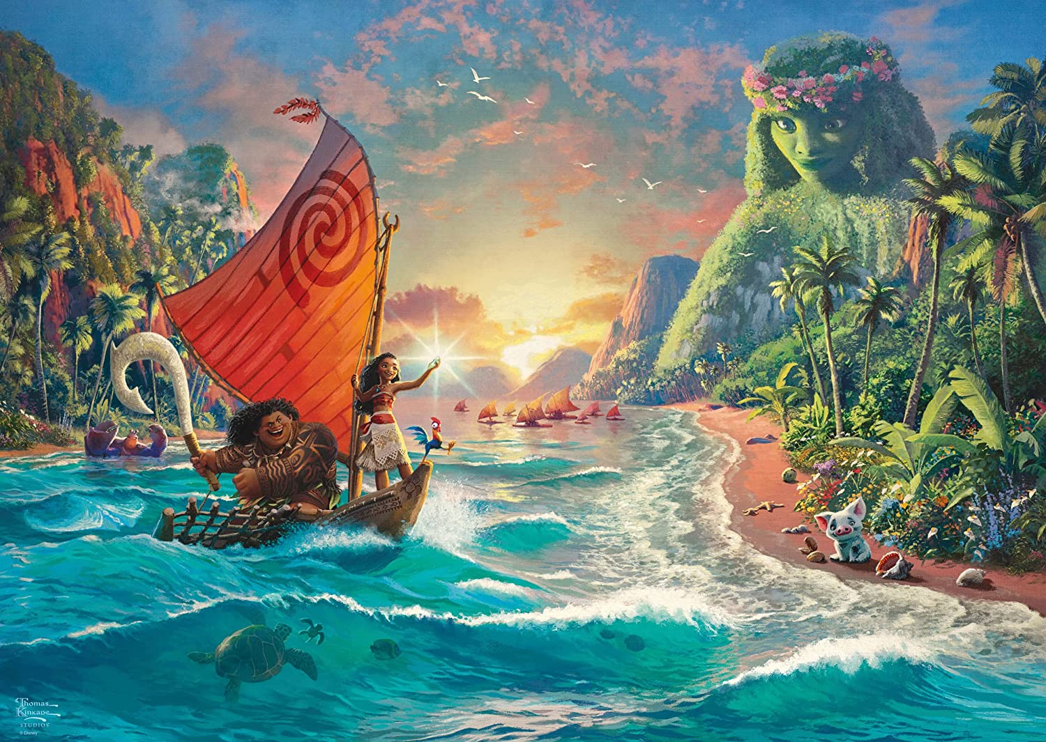 Moana Schmidt Spiele 1000 darabos kirakó puzzle (SCH - 58030) - puzzlegarden