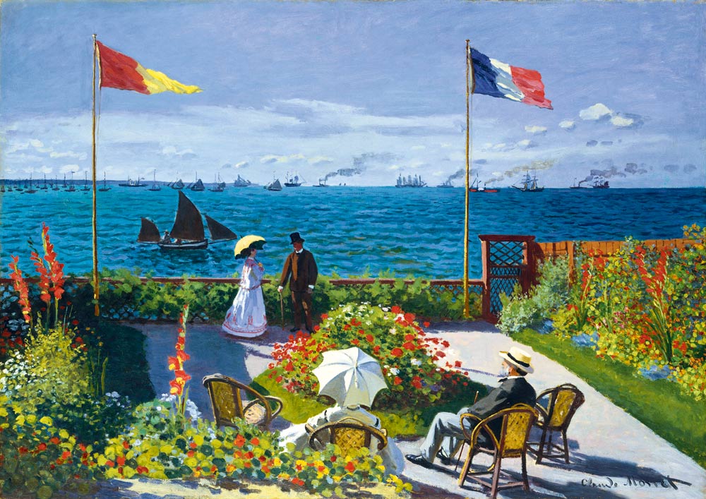 Monet - A Kert Sainte - Adresse - ben Bluebird 1000 darabos kirakó puzzle (BB - 60238) - puzzlegarden