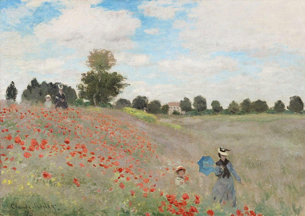 Monet - Pipacsmező Bluebird 1000 darabos kirakó puzzle (BB - 60122) - puzzlegarden