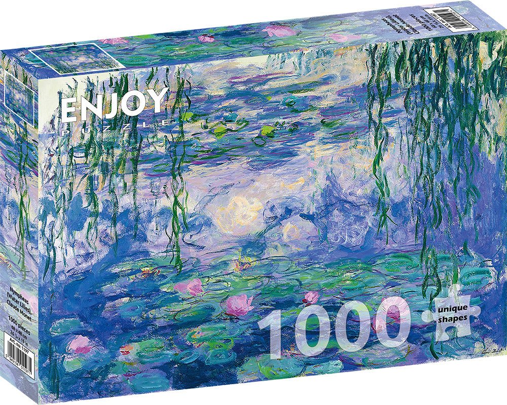 Monet - Vizililiomok Enjoy 1000 darabos kirakó puzzle (EN - 1197) - puzzlegarden
