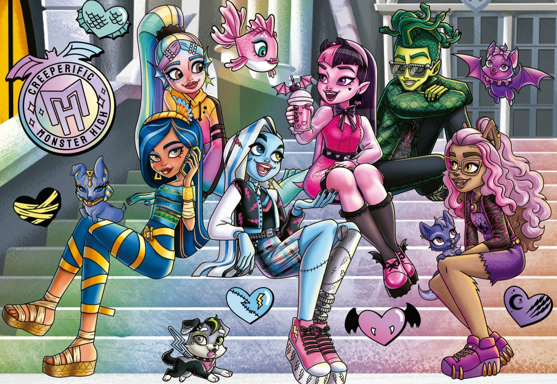 Monster High Educa 1000 darabos kirakó puzzle (ED - 19703) - puzzlegarden