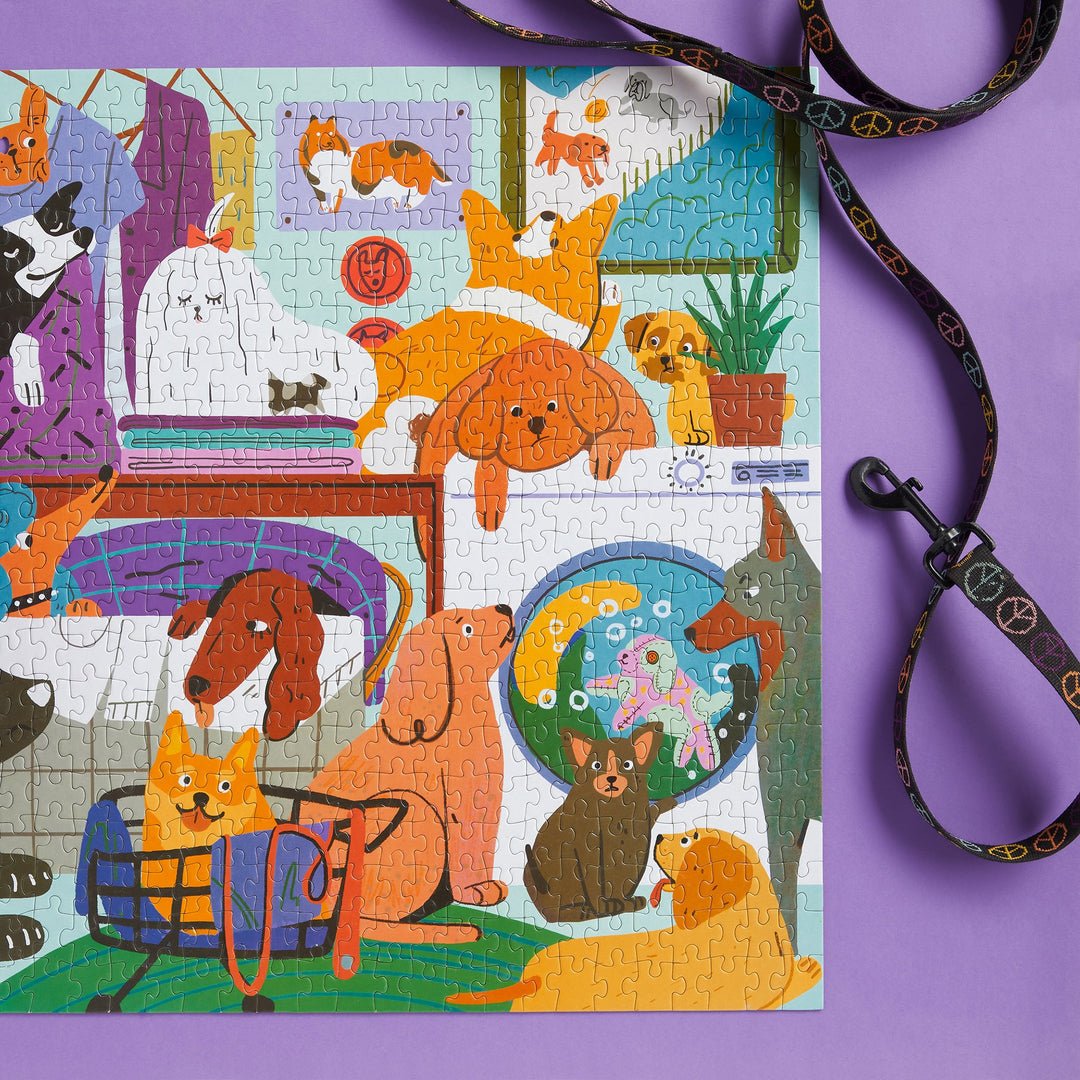 Mosodai kutyák Galison 500 darabos kirakó puzzle (GA - 9780735374874) - puzzlegarden