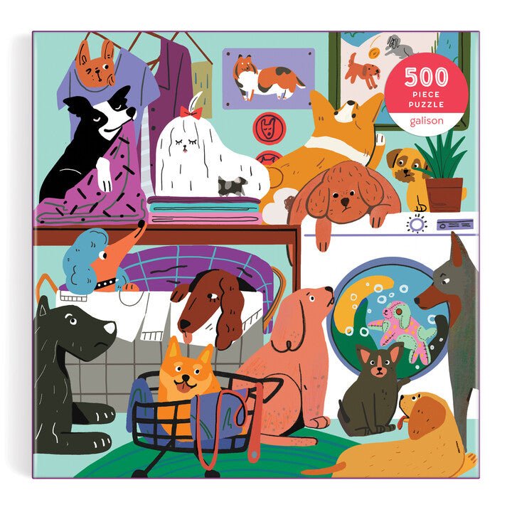 Mosodai kutyák Galison 500 darabos kirakó puzzle (GA - 9780735374874) - puzzlegarden