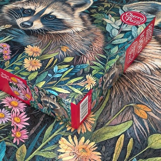 Mosómedve a virágok közt Cherry Pazzi 1000 darabos kirakó puzzle (CP - 30851 5903728730851) - puzzlegarden