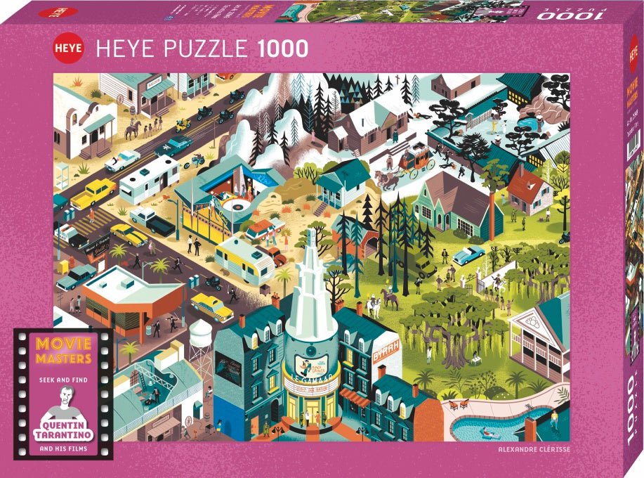 Movie Masters - Tarantino filmek HEYE 1000 darabos kirakó puzzle (HE - 29949) - puzzlegarden