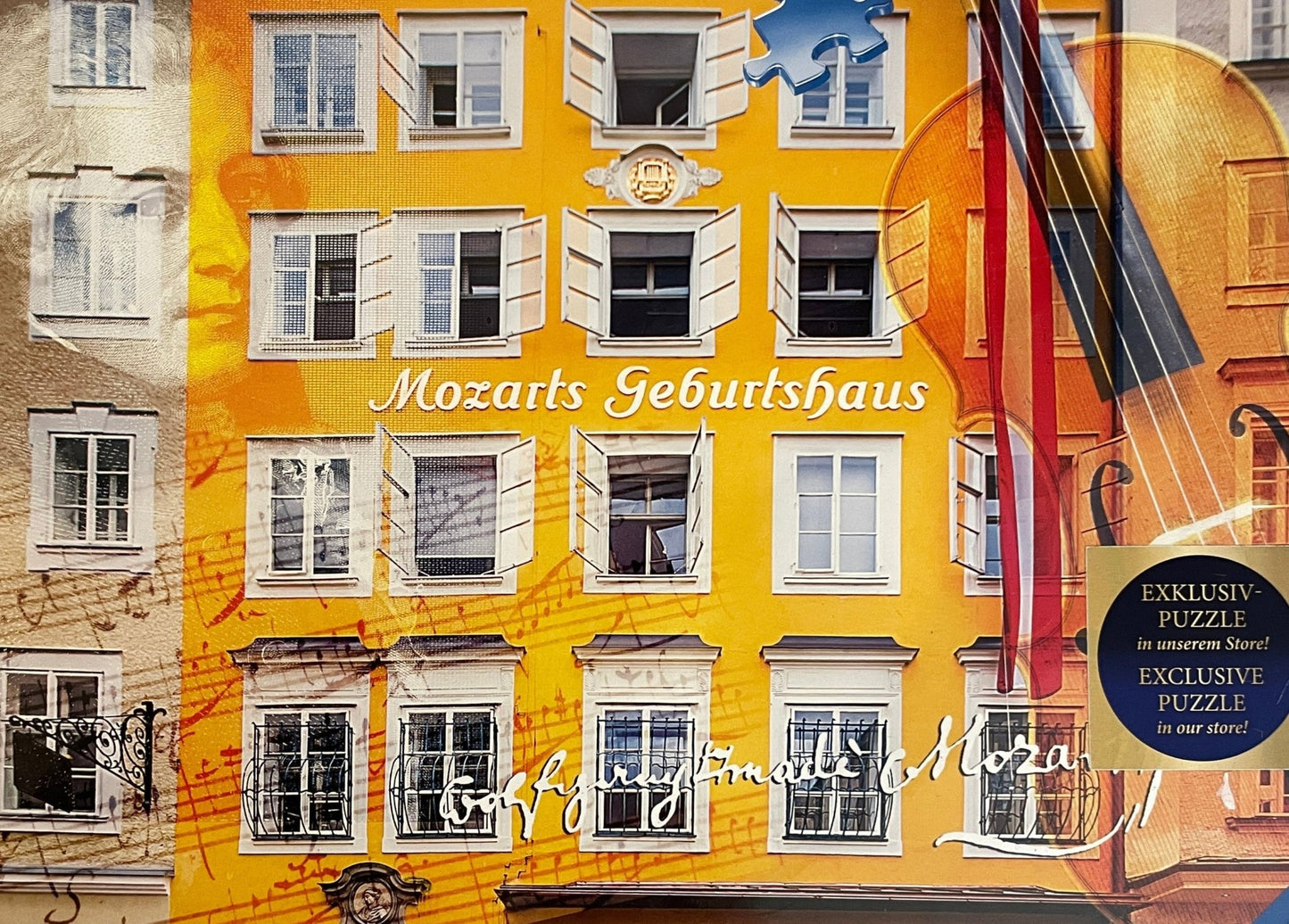Mozart Szülőháza Ravensburger 1000 darabos kirakó puzzle (RA - 89634 4005556896349) - puzzlegarden