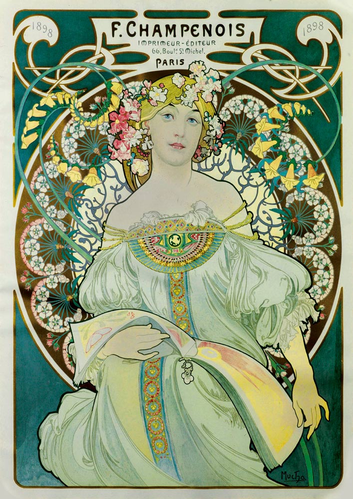 Mucha - Álmodozás Bluebird 1000 darabos kirakó puzzle (BB - 60033) - puzzlegarden