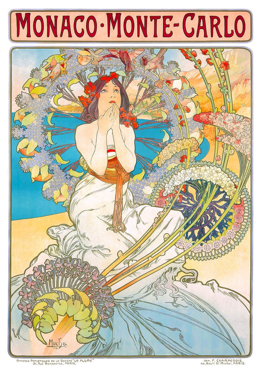 Mucha - Monaco Enjoy 1000 darabos kirakó puzzle (EN - 1560) - puzzlegarden