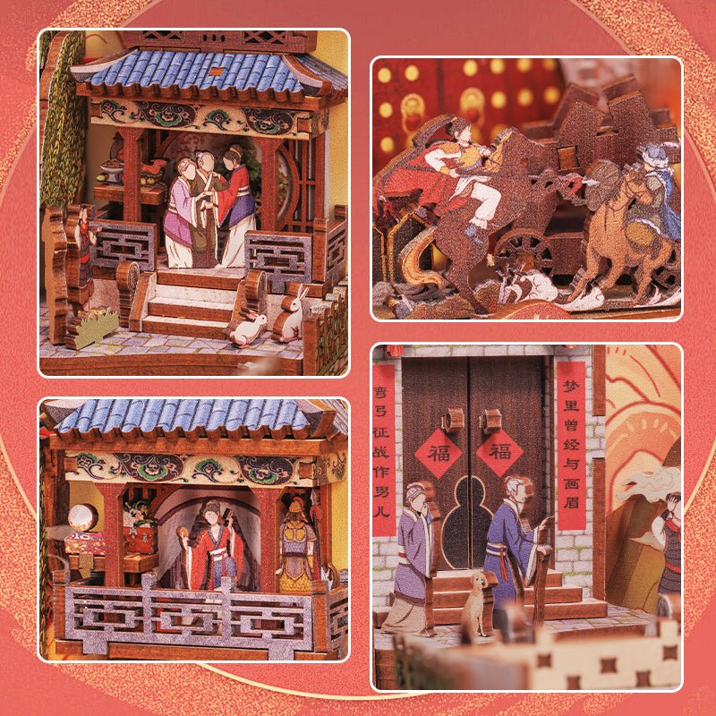 Mulan legendája CuteBee 298 darabos kirakó puzzle (CB - EK02B) - puzzlegarden