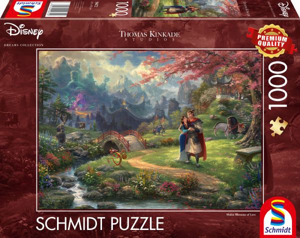 Mulan Schmidt Spiele 1000 darabos kirakó puzzle (SCH - 59672) - puzzlegarden