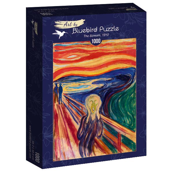 Munch - A Sikoly Bluebird 1000 darabos kirakó puzzle (BB - 60058) - puzzlegarden