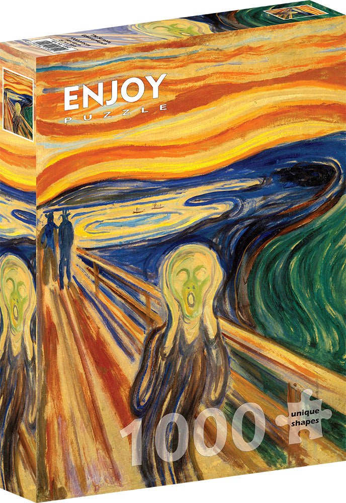 Munch - A Sikoly Enjoy 1000 darabos kirakó puzzle (EN - 1392) - puzzlegarden