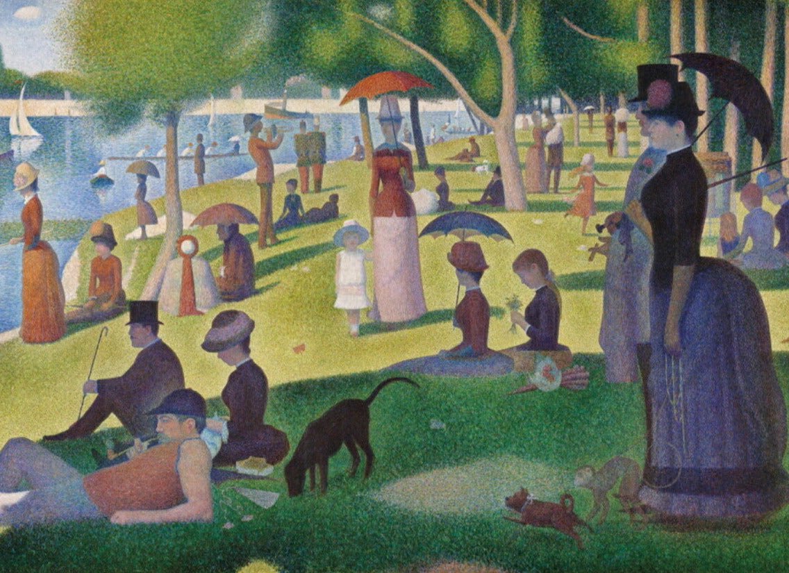 Múzeum Kollekció: Seurat - Vasárnap délután Grande Jatte szigetén Clementoni 1000 darabos kirakó puzzle (CL - 39613) - puzzlegarden