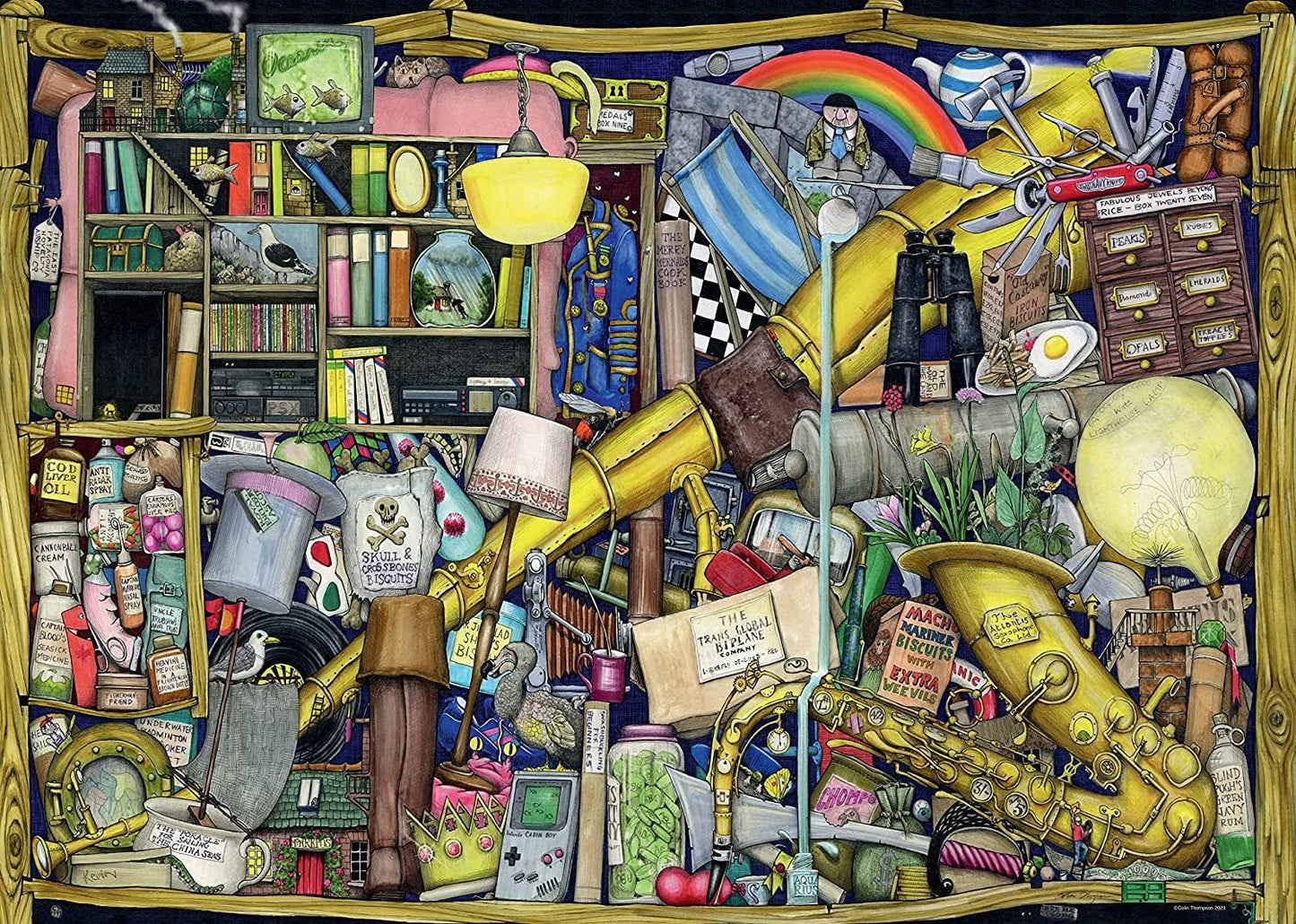 Nagypapa Sufnija Ravensburger 1000 darabos kirakó puzzle (RA - 17486) - puzzlegarden