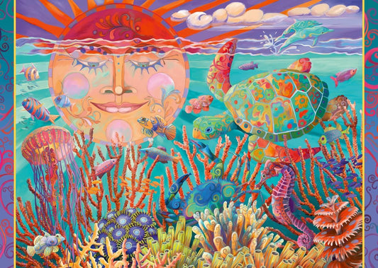 Nap és Tenger - XXL Ravensburger 500 darabos kirakó puzzle (RA - 12001003) - puzzlegarden