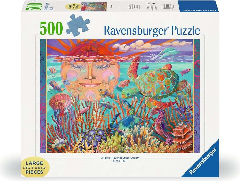 Nap és Tenger - XXL Ravensburger 500 darabos kirakó puzzle (RA - 12001003) - puzzlegarden