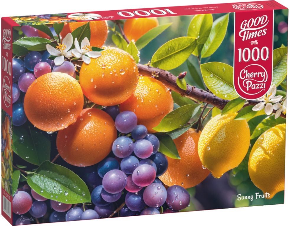 Napfényes gyümölcsök Cherry Pazzi 1000 darabos kirakó puzzle (CP - 30738) - puzzlegarden