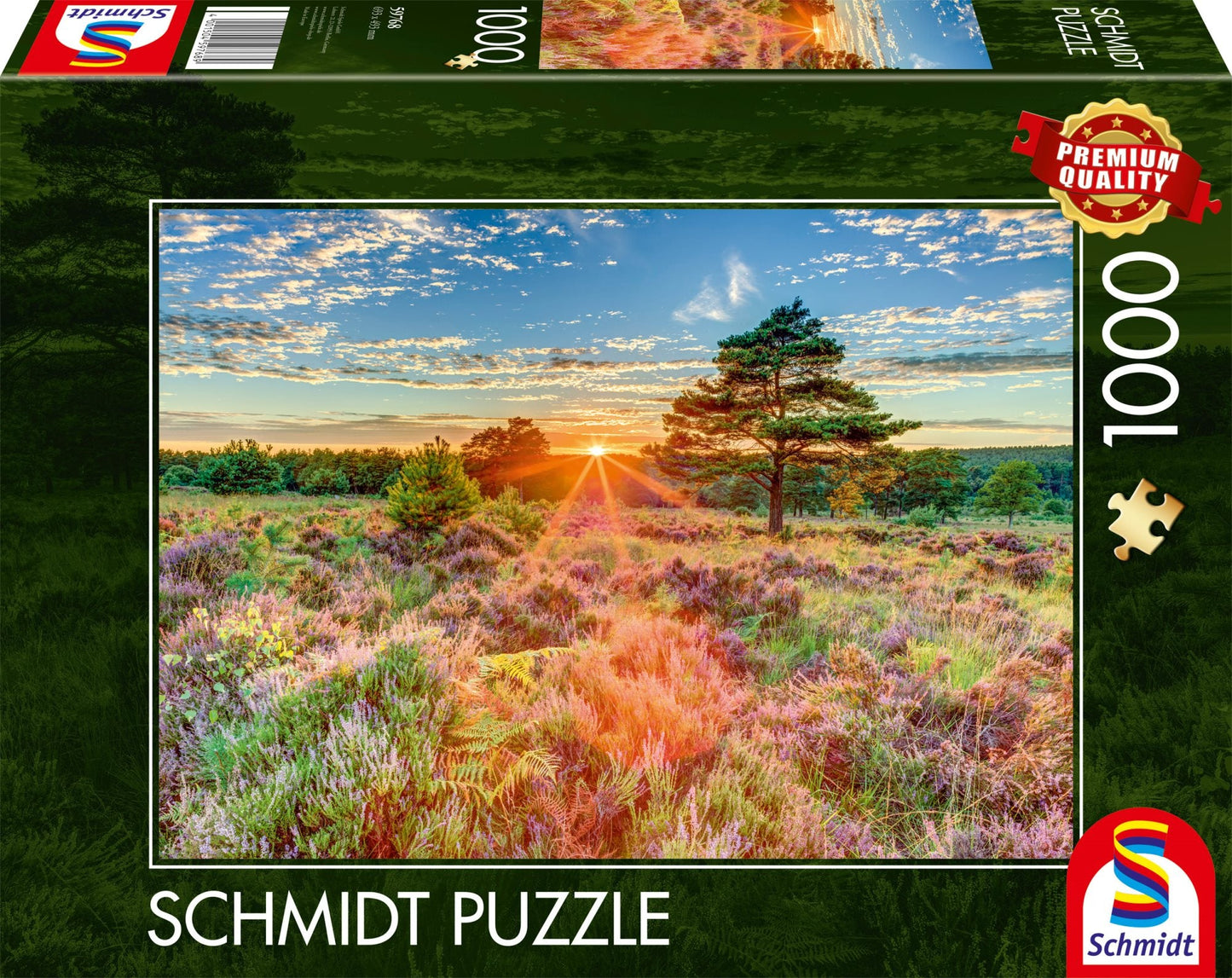 Naplemente a Fenyéren Schmidt Spiele 1000 darabos kirakó puzzle (SCH - 59768) - puzzlegarden