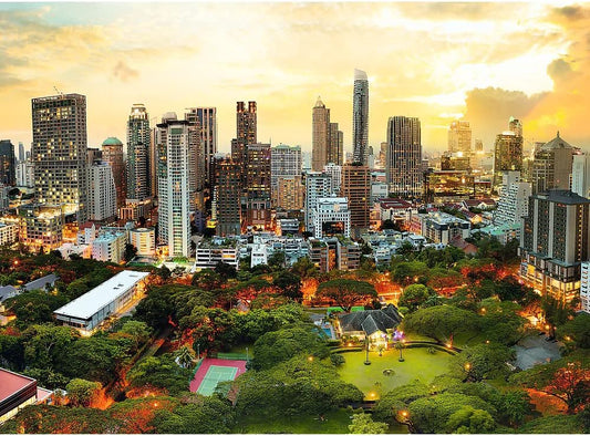 Naplemente Bangkokban Trefl 3000 darabos kirakó puzzle (TR - 33060) - puzzlegarden