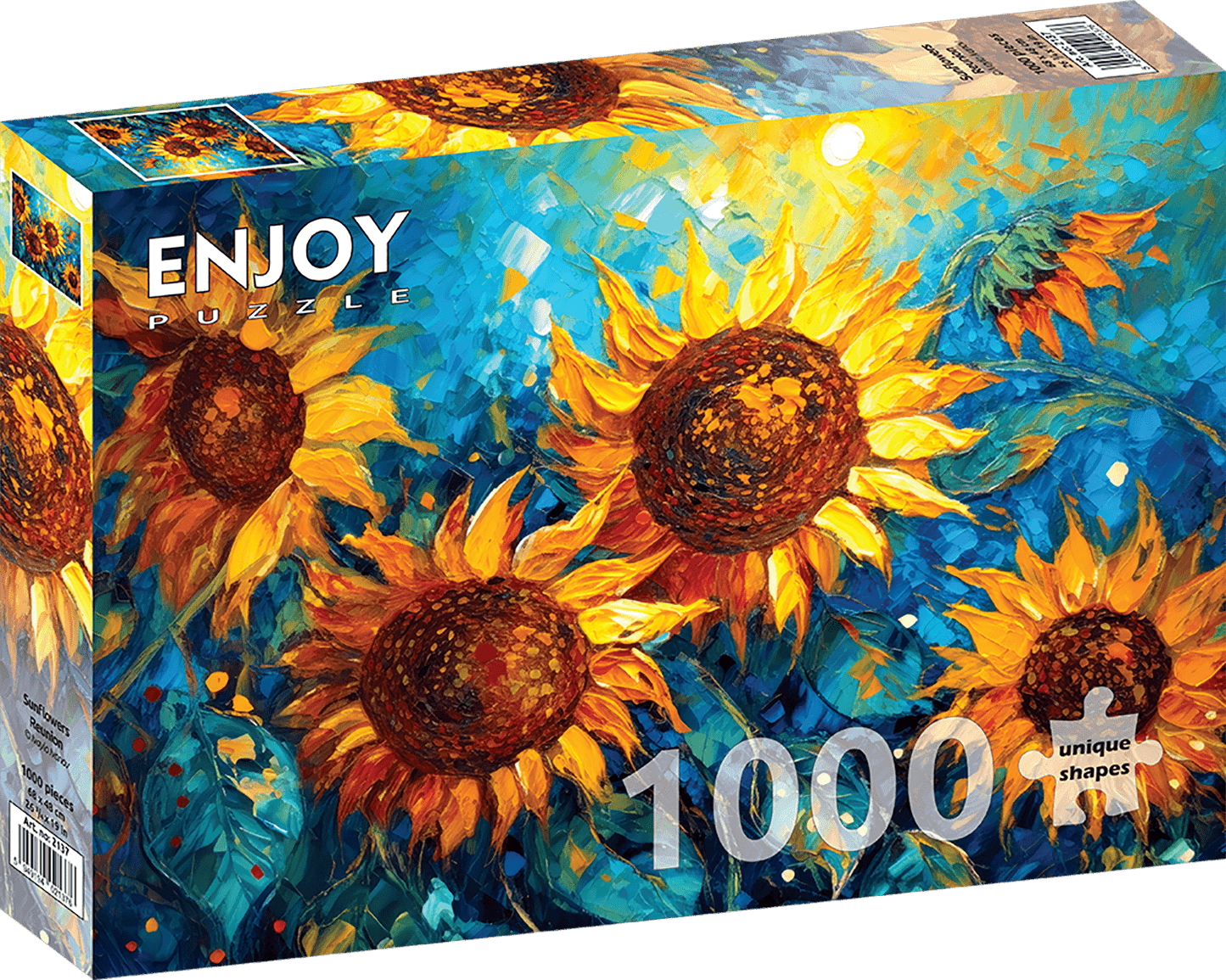 Napraforgók Enjoy 1000 darabos kirakó puzzle (EN - 2137) - puzzlegarden