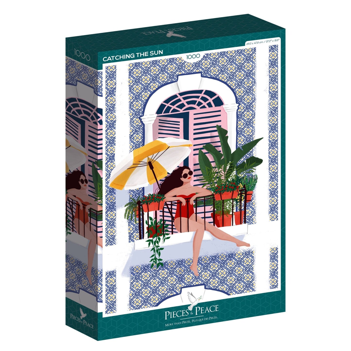 Napsugár Vadászat Pieces & Peace 1000 darabos kirakó puzzle (PaP - 0011) - puzzlegarden