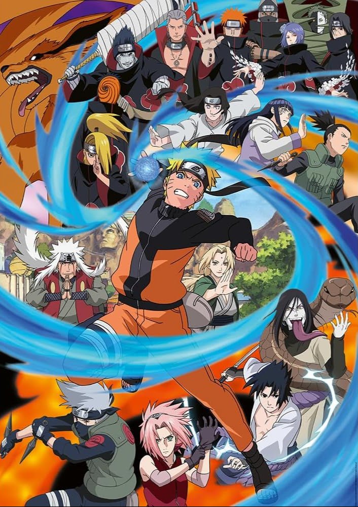 Naruto Shippuden Trefl 1000 darabos kirakó puzzle (TR - 12083) - puzzlegarden