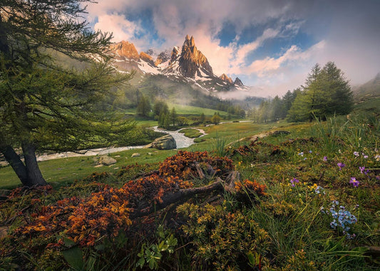 Nature Edition - Clarée Völgy, Francia Alpok - kisebb dobozos Ravensburger 1000 darabos kirakó puzzle (RA - 12000074) - puzzlegarden