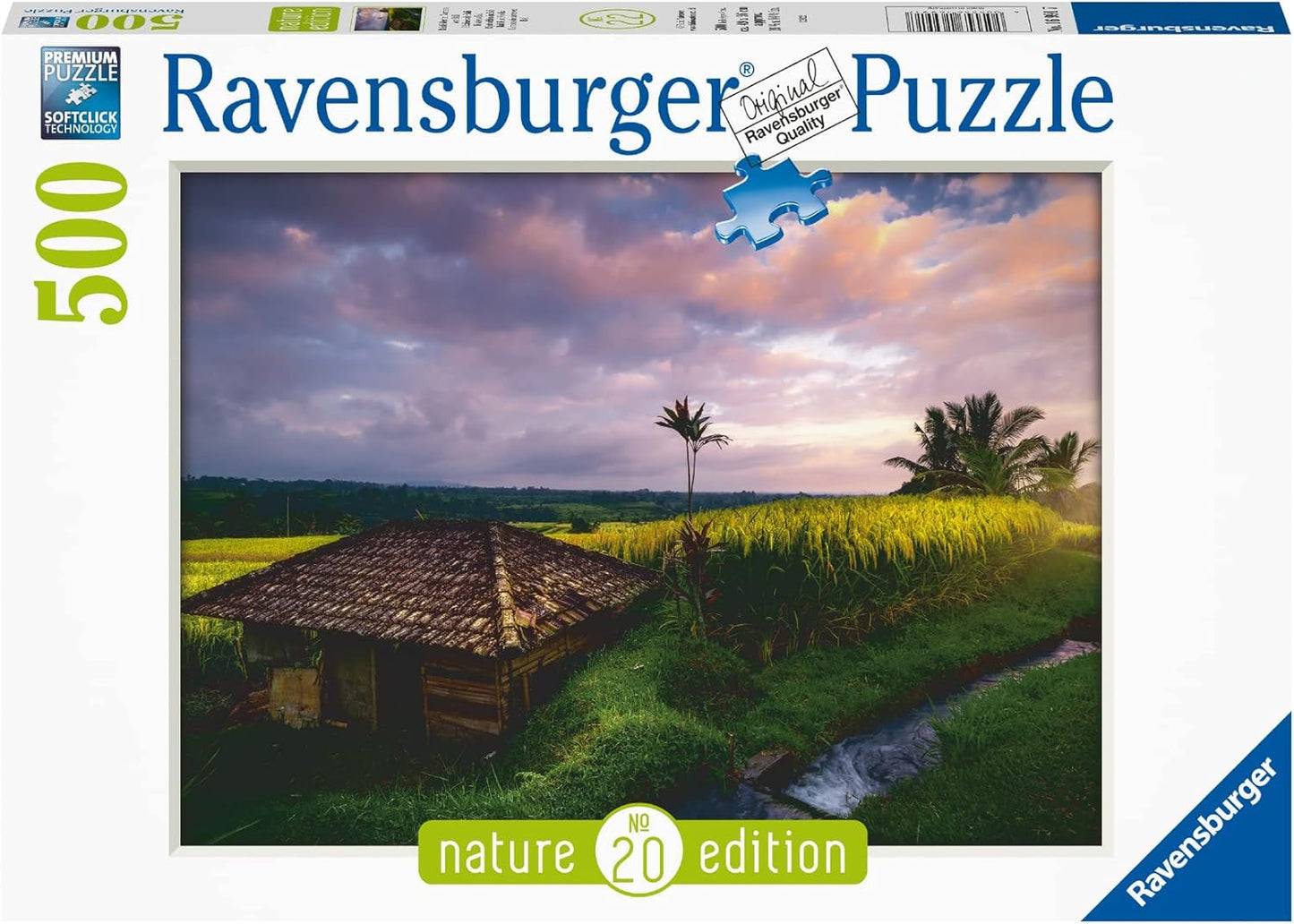 Nature Edition - Rizsföldek Balin Ravensburger 500 darabos kirakó puzzle (RA - 16991) - puzzlegarden