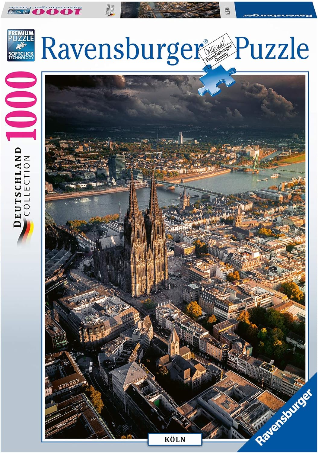 Németország Kollekció - Kölni Dóm Ravensburger 1000 darabos kirakó puzzle (RA - 15995) - puzzlegarden