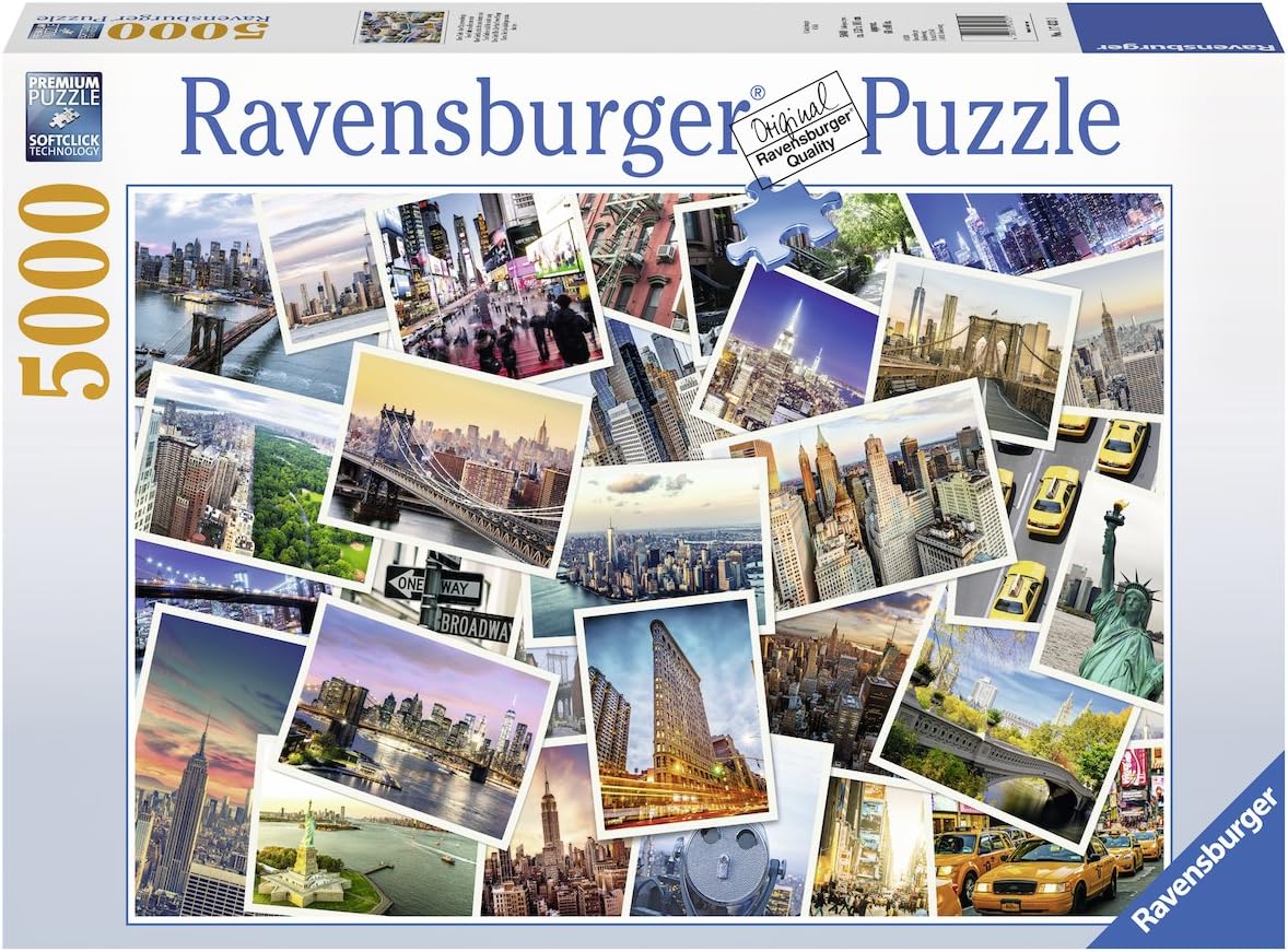 New York - a város, ami sohase alszik Ravensburger 5000 darabos kirakó puzzle (RA - 17433) - puzzlegarden