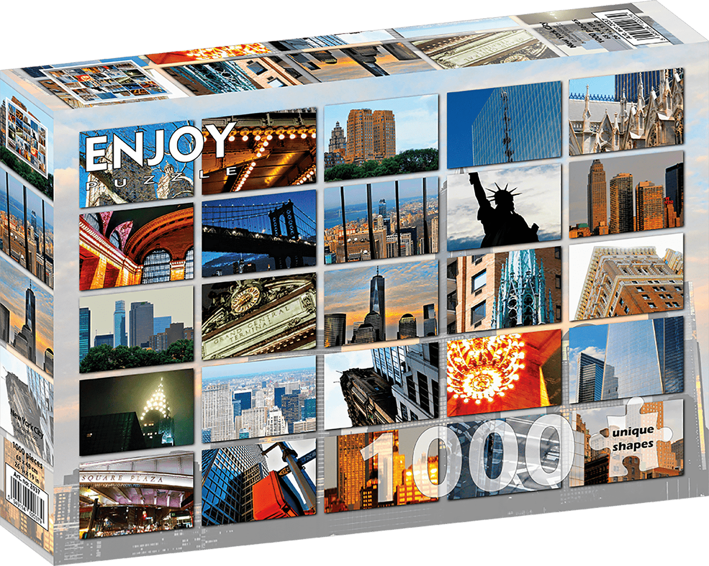 New York City Enjoy 1000 darabos kirakó puzzle (EN - 2037) - puzzlegarden